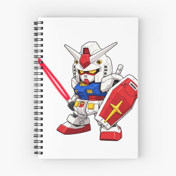 Item preview, cute 2d chibi gundam rx 78 vector artwork designed and sold by sabartgunpla.