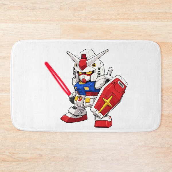 Item preview, cute 2d chibi gundam rx 78 vector artwork designed and sold by sabartgunpla.