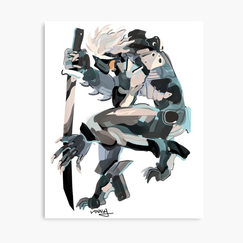 Raiden from Metal Gear Solid – Game Art