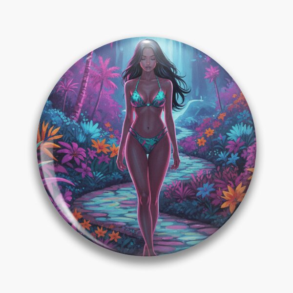 Item preview, Neon Paradise Cyberpunk Tropical Palms Aesthetic designed and sold by GraphixKing999.