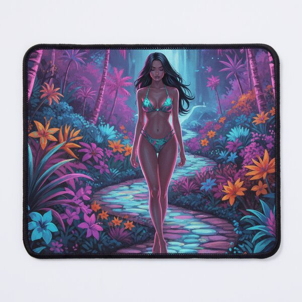 Item preview, Neon Paradise Cyberpunk Tropical Palms Aesthetic designed and sold by GraphixKing999.
