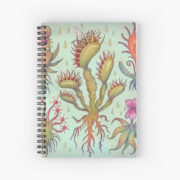 Carnivorous plants Spiral Notebook