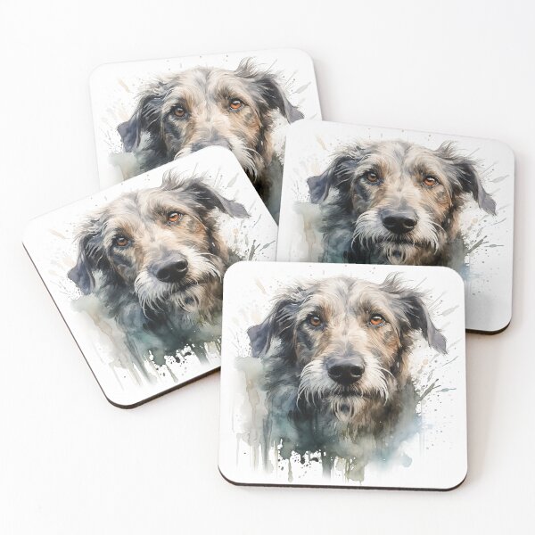 Item preview, Irish Wolfhound - Watercolour Dog Breeds Collection designed and sold by TheCanineCanvas.