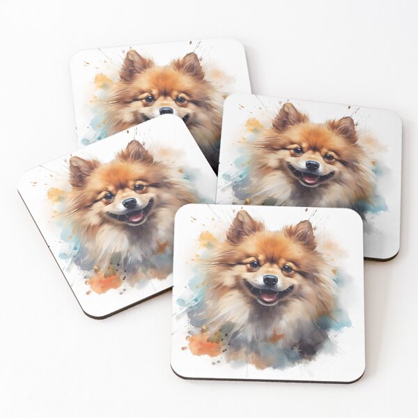 Item preview, Pomeranian - Watercolour Dog Breeds Collection designed and sold by TheCanineCanvas.