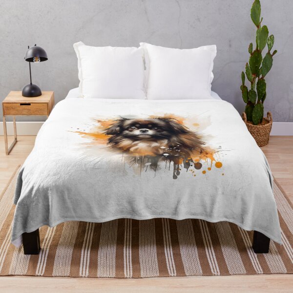 Item preview, Pekingese - Watercolour Dog Breeds Collection designed and sold by TheCanineCanvas.