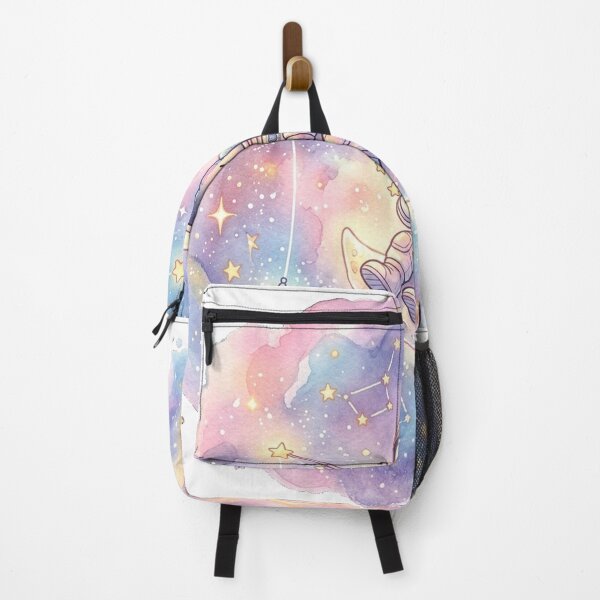 Item preview, Kawaii Astronaut Fishing for Stars on the Moon | Pastel Watercolor Galaxy Art designed and sold by RoyArt0.