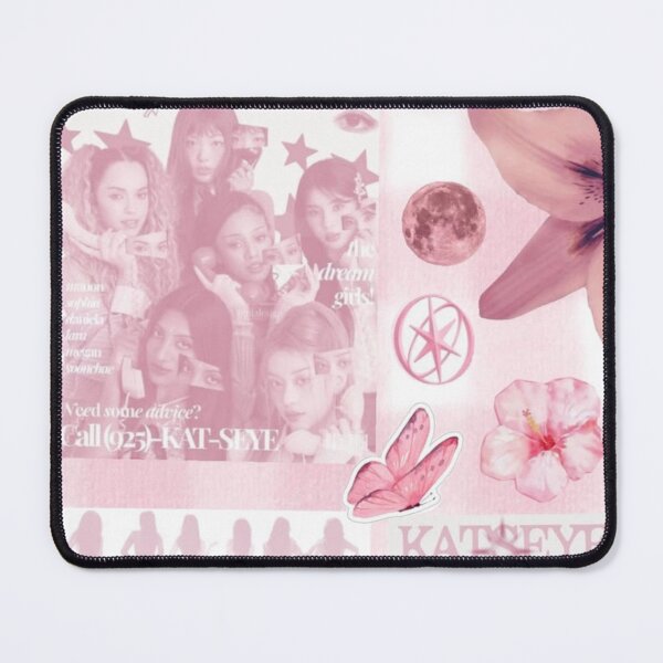 Item preview, KATSEYE pink Aesthetic Wallpaper | Soft Pink K-Pop edit designed and sold by KryaArts27.
