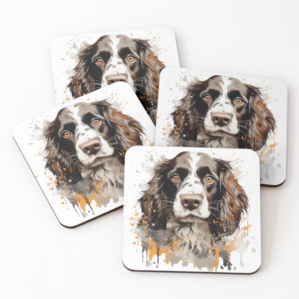 Item preview, English Springer Spaniel - Watercolour Dog Breeds Collection designed and sold by TheCanineCanvas.