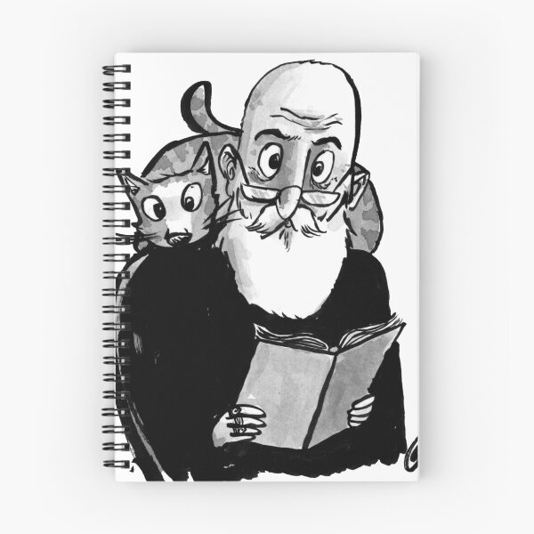 Item preview, Edward Gorey and a Cat designed and sold by Grasdal.