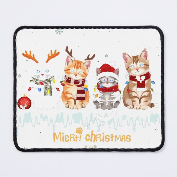 Item preview, Christmas Cats Reindeer Kittens Santa Holiday designed and sold by icm4639.