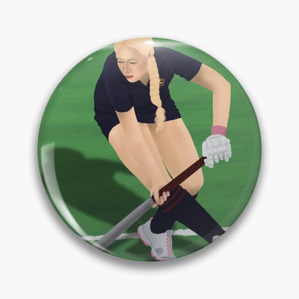 Item preview, Claire Biggs playing field hockey designed and sold by Artist Avenue.