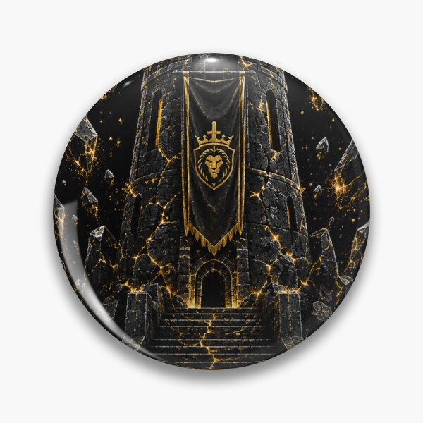 Item preview, Build Your Empire | Obsidian Tower Motivational T-Shirt designed and sold by Bathu Designs.