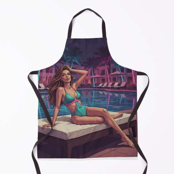 Item preview, Summer Nights Tropical Resort Poolside Vibe designed and sold by GraphixKing999.