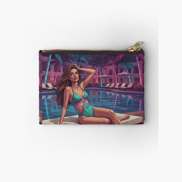 Item preview, Summer Nights Tropical Resort Poolside Vibe designed and sold by GraphixKing999.