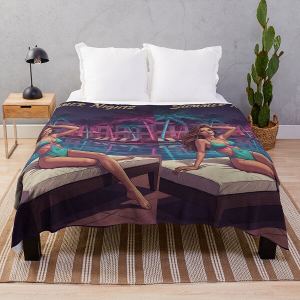 Item preview, Summer Nights Tropical Resort Poolside Vibe designed and sold by GraphixKing999.