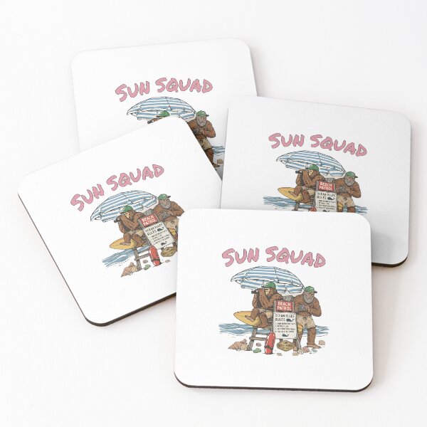 Item preview, Sun Squad Bigfoot Beach Patrol designed and sold by HBDStudio.