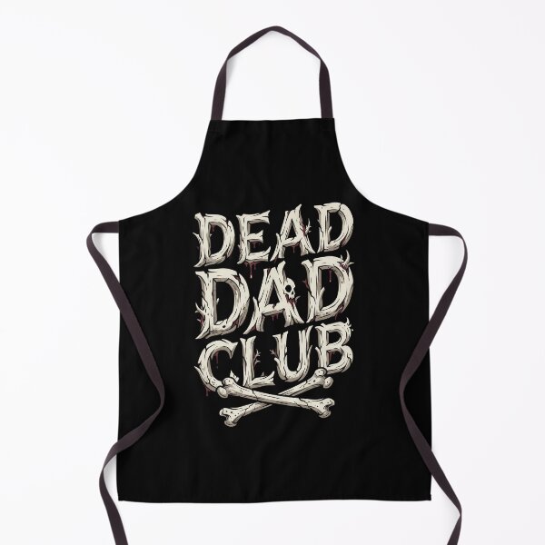 Item preview, Dead Dad Club Crossbones Grunge Typography designed and sold by nuel-art.