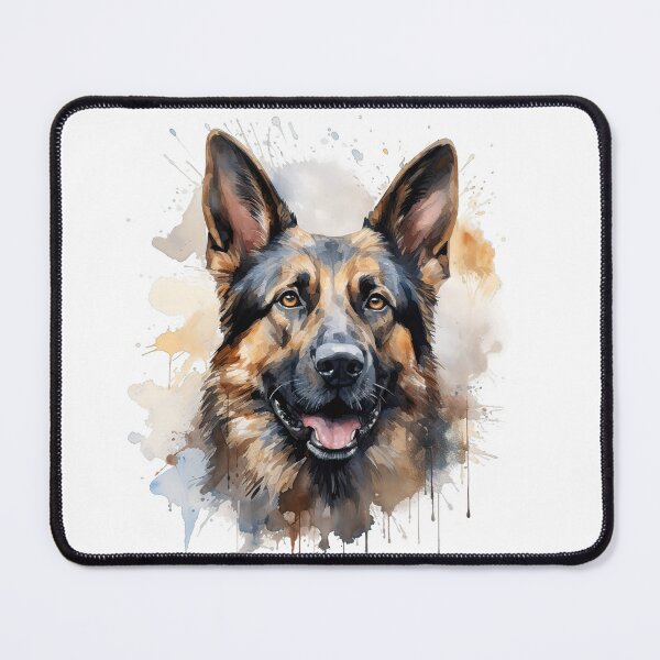 Item preview, German Shepherd Dog - Watercolour Dog Breeds Collection designed and sold by TheCanineCanvas.