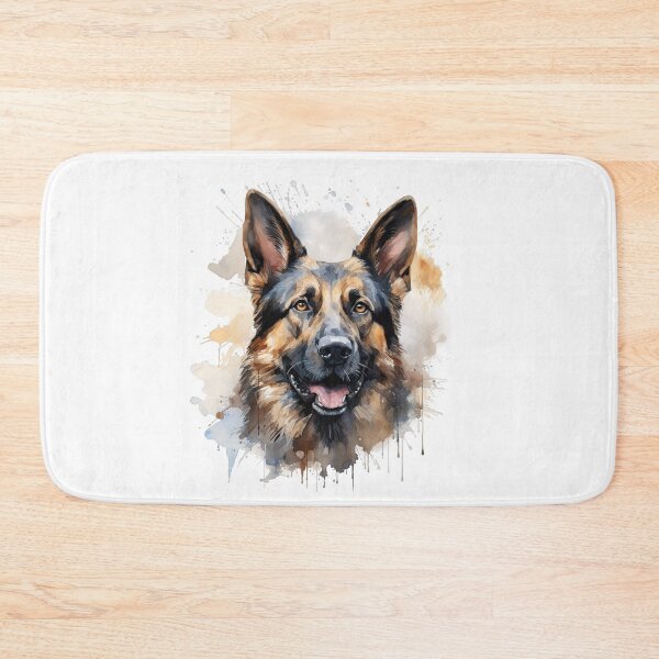 Item preview, German Shepherd Dog - Watercolour Dog Breeds Collection designed and sold by TheCanineCanvas.