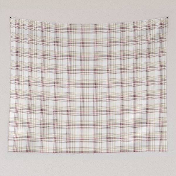 Item preview, Garnet and Gold Plaid Light designed and sold by The Plaid Garden.