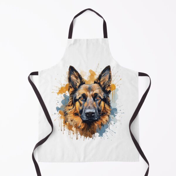 Item preview, German Shepherd Dog - Watercolour Dog Breeds Collection designed and sold by TheCanineCanvas.