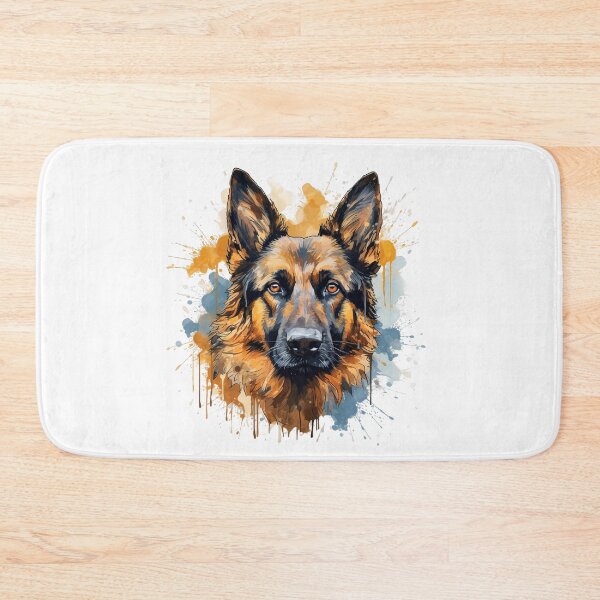 Item preview, German Shepherd Dog - Watercolour Dog Breeds Collection designed and sold by TheCanineCanvas.