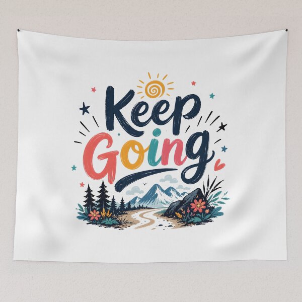 Item preview, Keep going designed and sold by nimmitrends.
