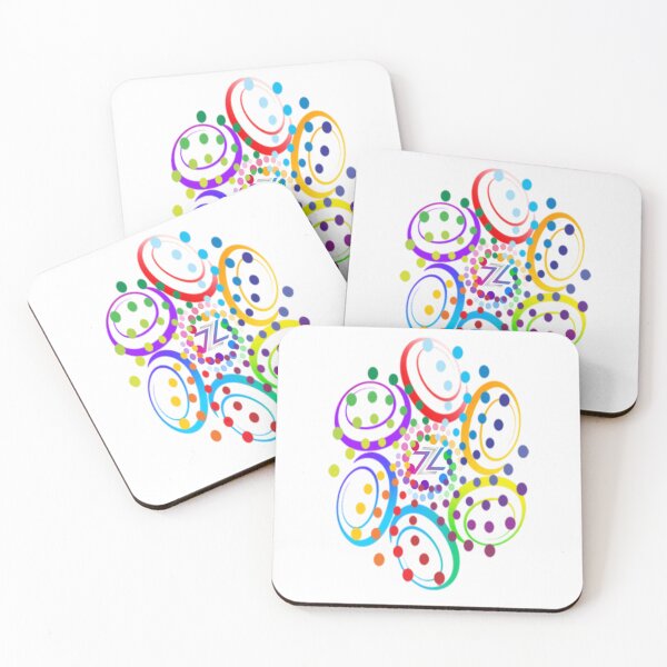 Item preview, Neon Core Abstract Spiral Art designed and sold by willafterrain.