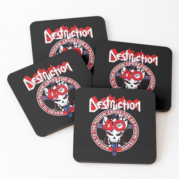 Item preview, Frame Thrash Metal Band Red Typography designed and sold by nerdyygraphic.