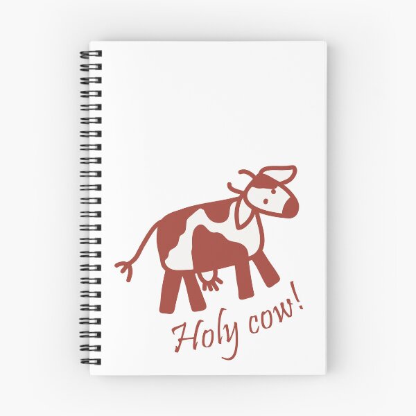 Item preview, Holy Cow! Brown and white Bovine designed and sold by FrancesPoff.