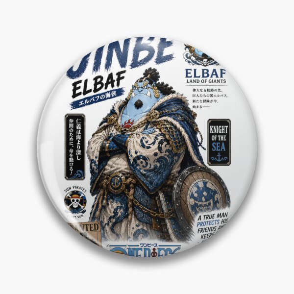Item preview, Jinbe Elbaf Fish-Man Warrior designed and sold by ampotski.