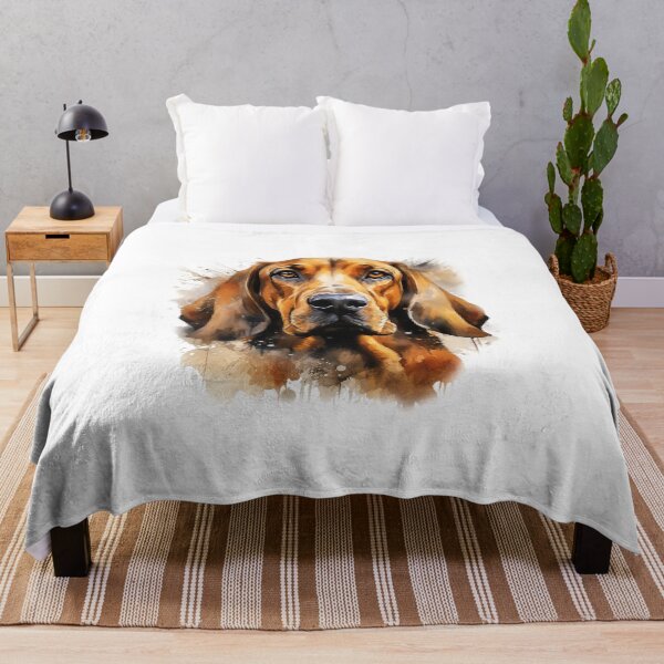 Item preview, Bloodhound - Watercolour Dog Breeds Collection designed and sold by TheCanineCanvas.