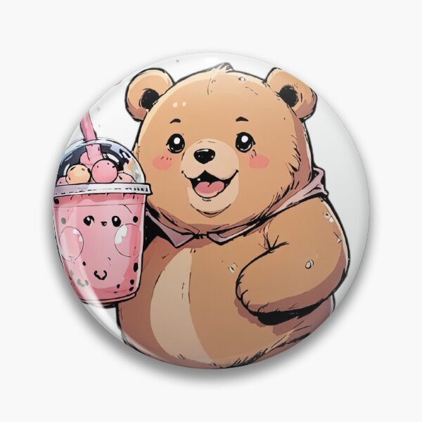 Item preview, Cute Bubble Tea Bear T-Shirt | Kawaii Boba Bear Cartoon Drink Design designed and sold by designerbhai009.
