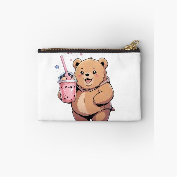 Item preview, Cute Bubble Tea Bear T-Shirt | Kawaii Boba Bear Cartoon Drink Design designed and sold by designerbhai009.