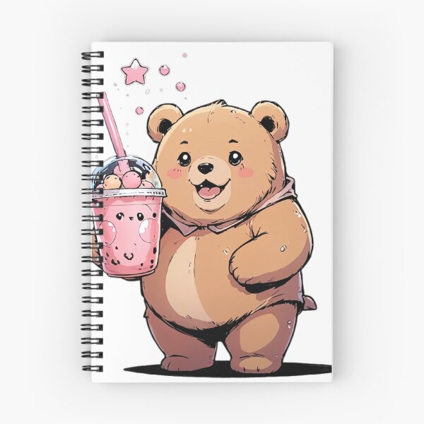 Item preview, Cute Bubble Tea Bear T-Shirt | Kawaii Boba Bear Cartoon Drink Design designed and sold by designerbhai009.