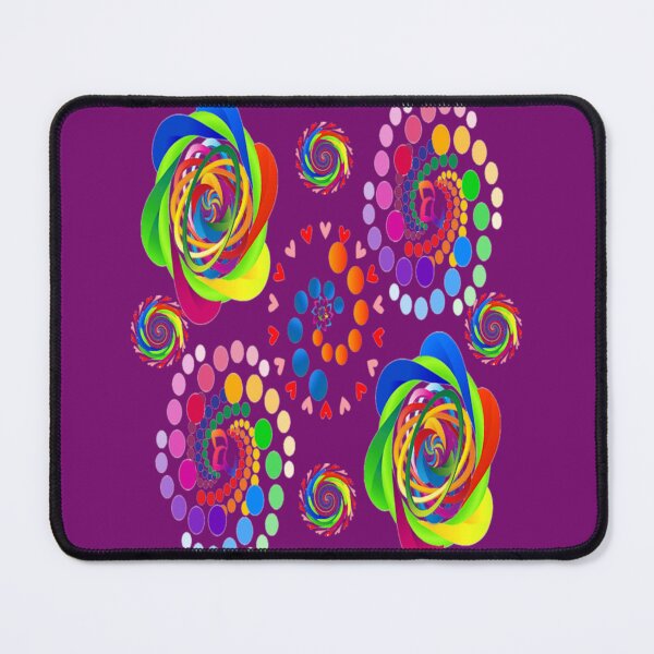 Item preview, Rainbow Bloom Kaleidoscope Art designed and sold by willafterrain.