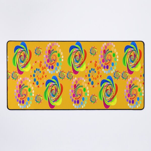 Item preview, Rainbow Bloom Kaleidoscope Art designed and sold by willafterrain.