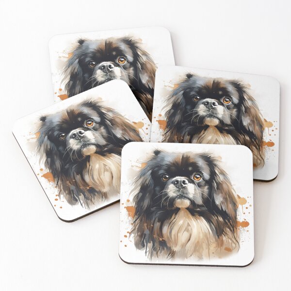 Item preview, Pekingese - Watercolour Dog Breeds Collection designed and sold by TheCanineCanvas.