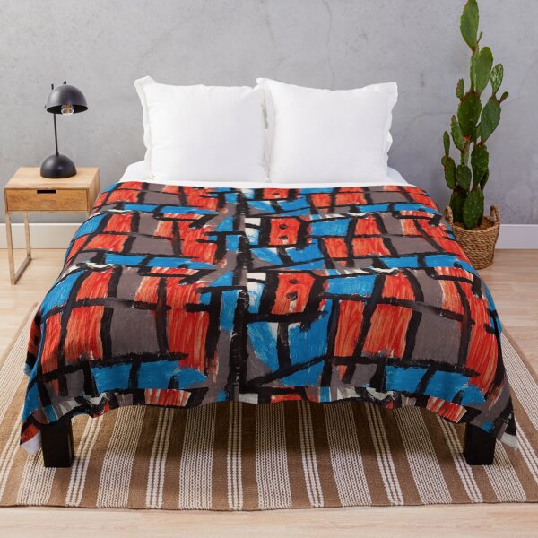 Item preview, RED BLUE BLACK PATTERN designed and sold by THE GOOD FIND.