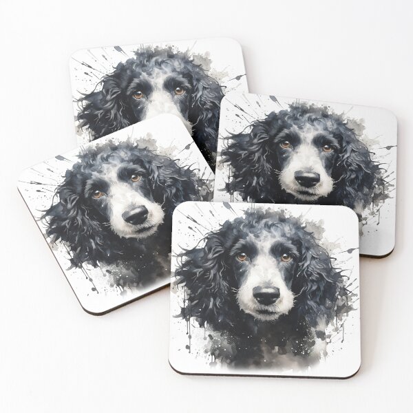 Item preview, Poodle - Watercolour Dog Breeds Collection designed and sold by TheCanineCanvas.