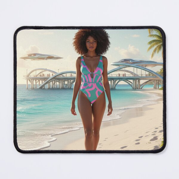 Item preview, Beach Vibes Tropical Ocean Shoreline Summer Aesthetic designed and sold by GraphixKing999.