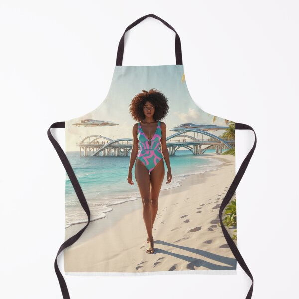 Item preview, Beach Vibes Tropical Ocean Shoreline Summer Aesthetic designed and sold by GraphixKing999.