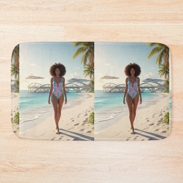 Item preview, Beach Vibes Tropical Ocean Shoreline Summer Aesthetic designed and sold by GraphixKing999.