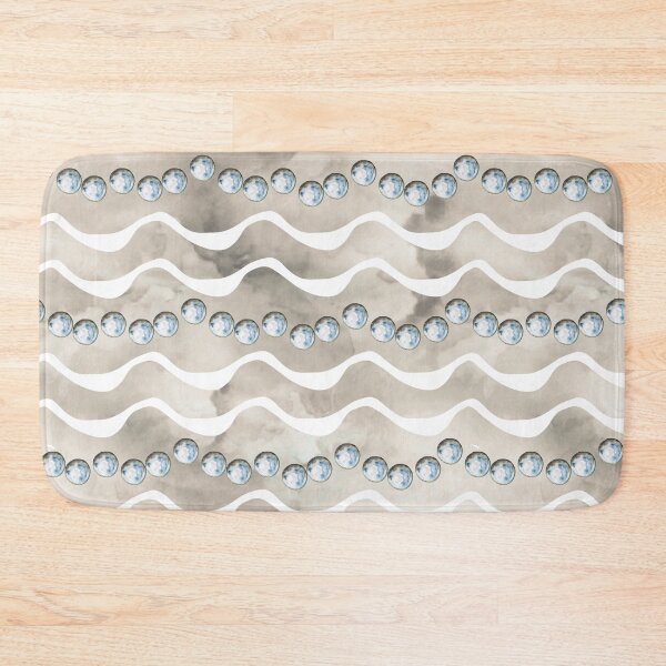 Item preview, ​Pearl Waves Abstract Watercolor Pattern designed and sold by ​Jyoti Digital Artist.
