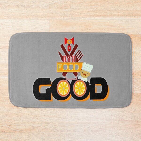 Item preview, Good Food Retro Chef Graphic designed and sold by willafterrain.