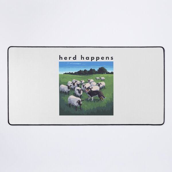 Item preview, Herd Happens designed and sold by TeeHee Puns.