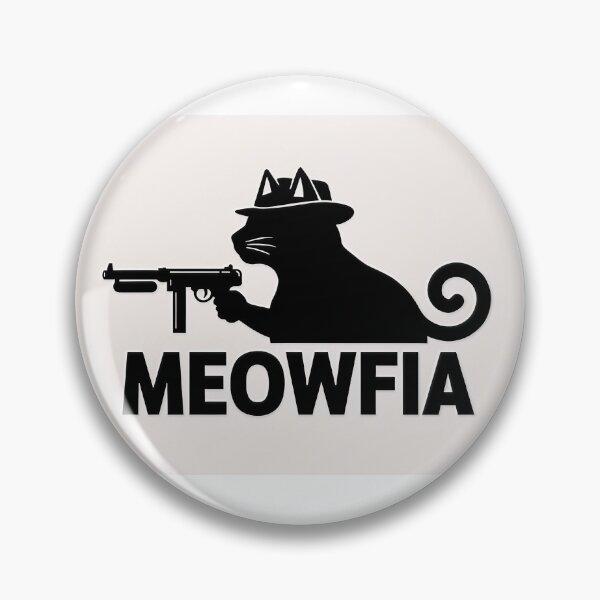 Item preview, Cat Mafia Meowfia Tommy Gun designed and sold by C-Plus-Home.