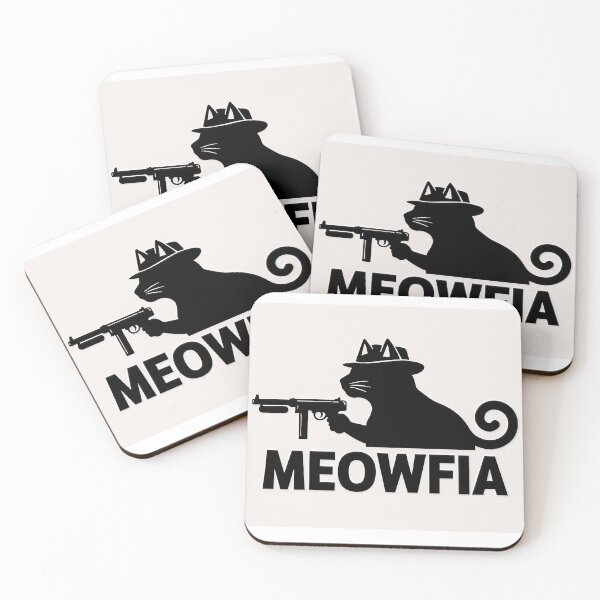 Item preview, Cat Mafia Meowfia Tommy Gun designed and sold by C-Plus-Home.