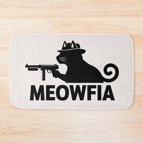 Item preview, Cat Mafia Meowfia Tommy Gun designed and sold by C-Plus-Home.