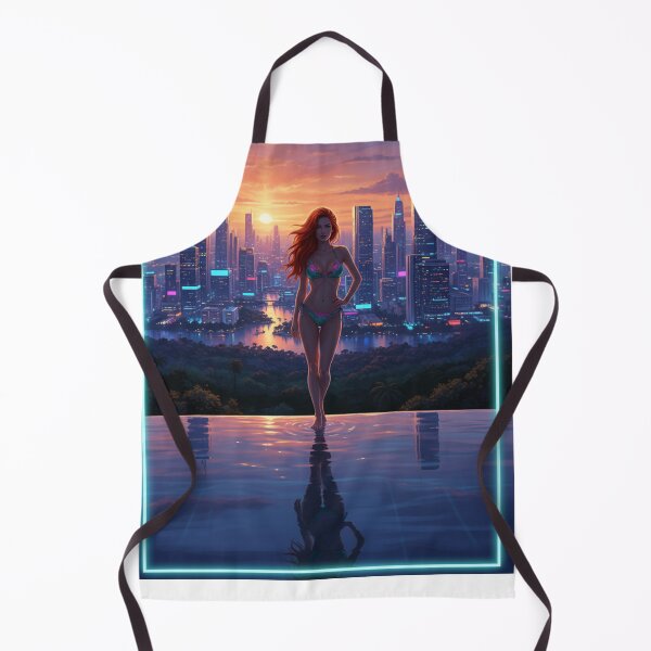 Item preview, City Escape Cyberpunk Skyline Sunset Aesthetic designed and sold by GraphixKing999.